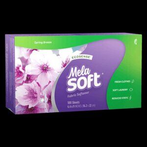 Mela-Soft Dryer Sheets: Spring Breeze Fabric Softener Sheets 100 Count- MelaSoft
